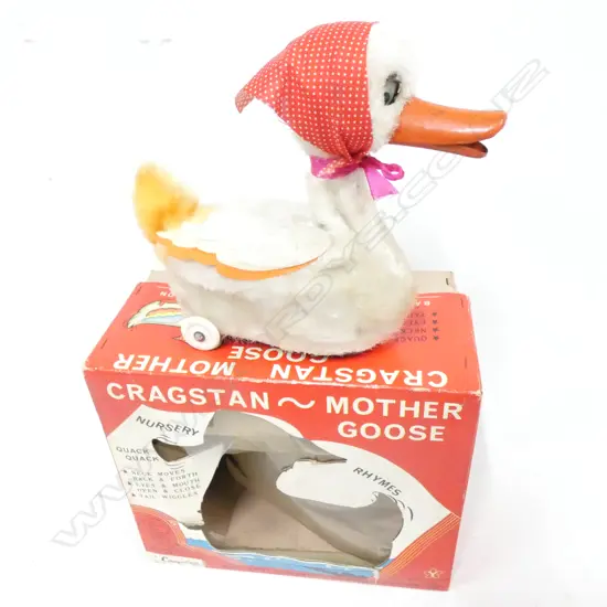 BOXED CRAGSTAN MOTHER GOOSE TOY H. 210MM